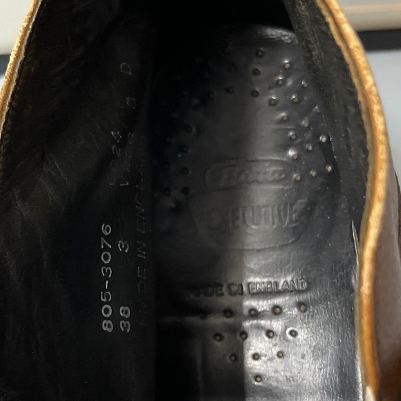 Vintage 1960s Tan Leather Bata Monk Boots - Picture 9 of 11